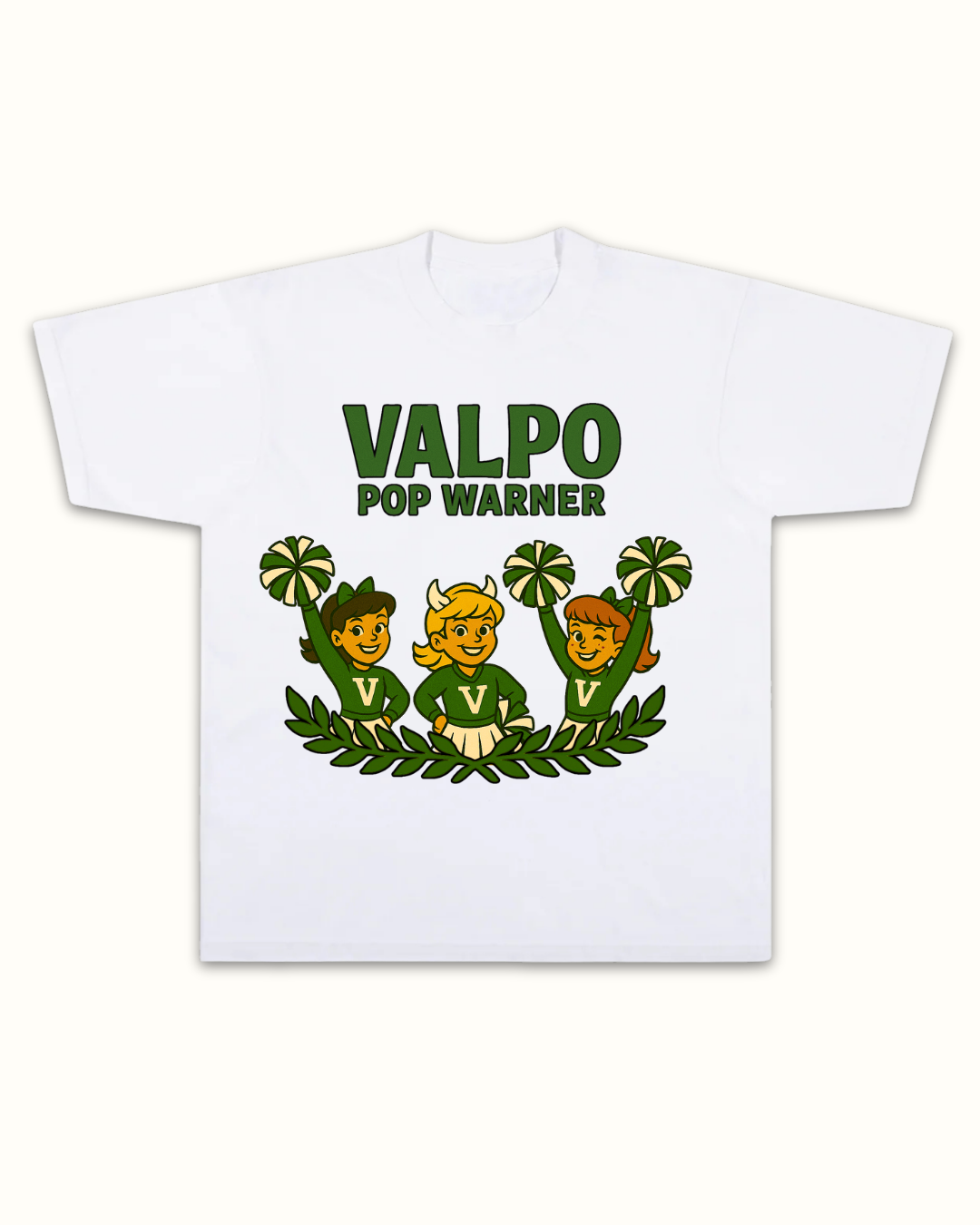 Valpo Pop Warner Cheer Trio Tee