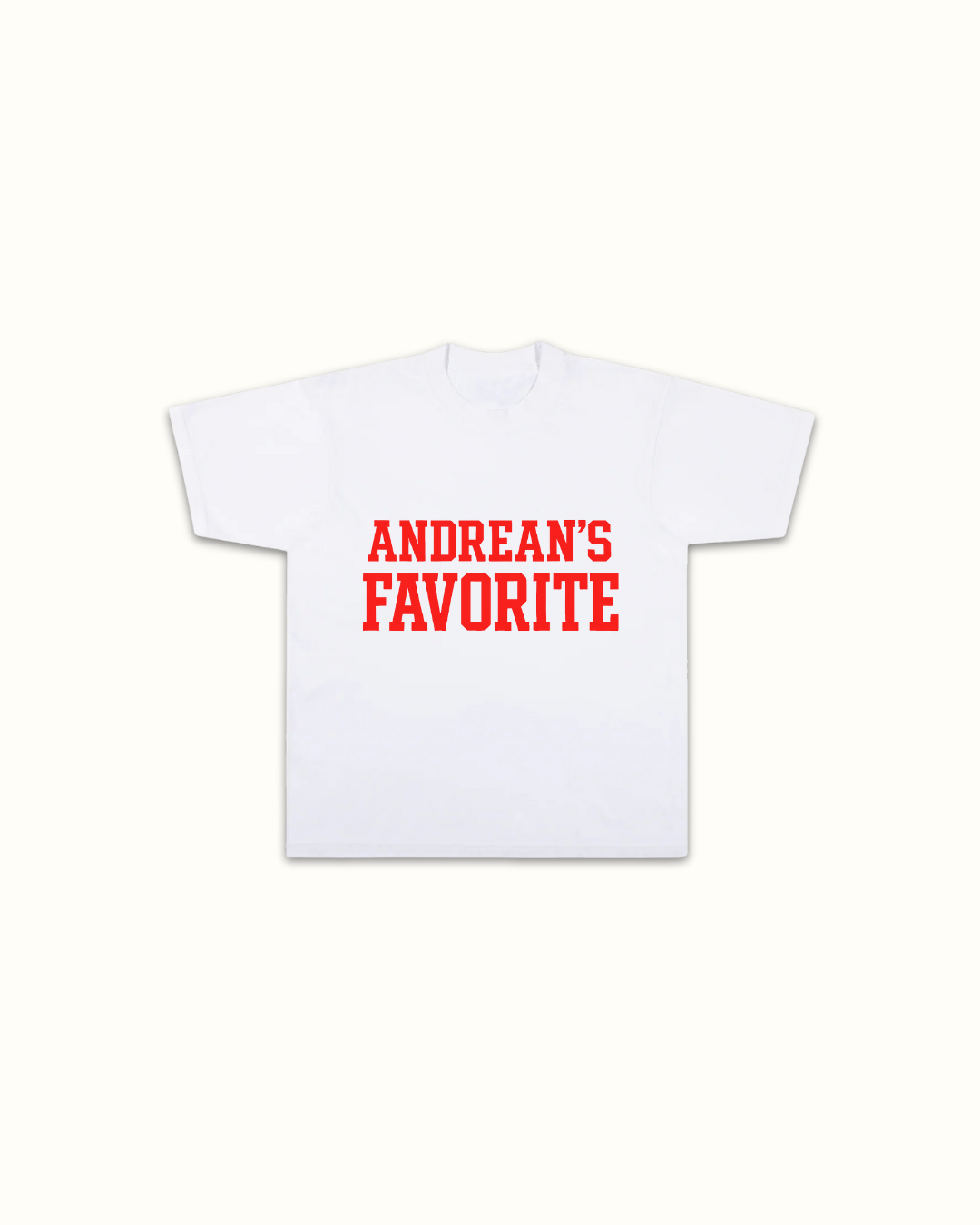 Andrean's Favorite Tee