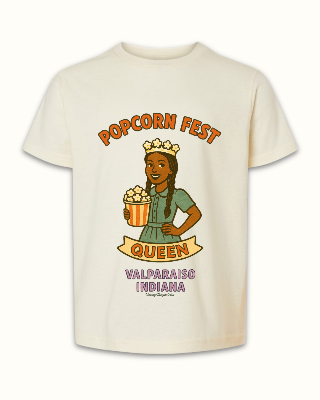The Popcorn Fest Queen of Valpo Tee