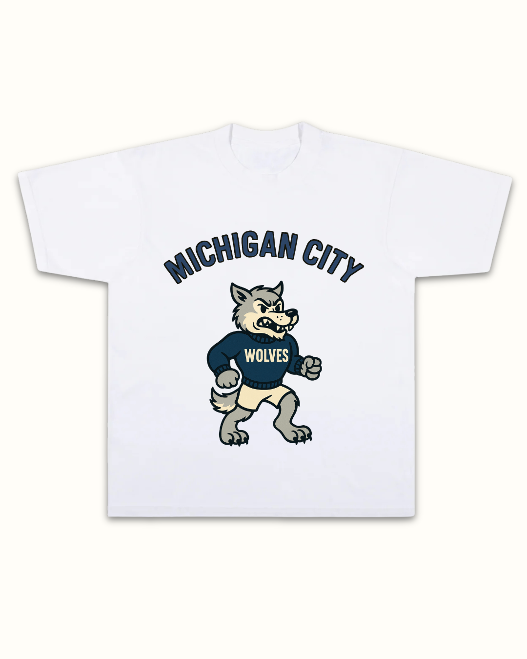 Michigan City Mascot Tee