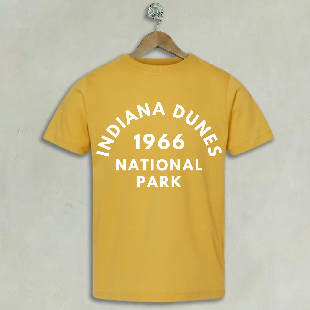 1966 Indiana Dunes National Park T-Shirts 1966 Indiana Dunes National Park Mustard