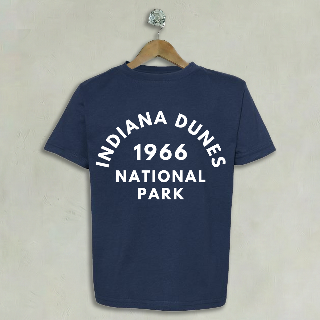 1966 Indiana Dunes National Park T-Shirts 1966 Indiana Dunes National Park Navy