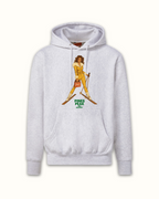 Ski Babes Hoodie Beers & Bombshells Hoodie Varsity Gray
