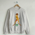 Ski Babes of Pines Peak Vintage Crewneck Sweatshirt Creamy Ash Beers & Bombshells Crew