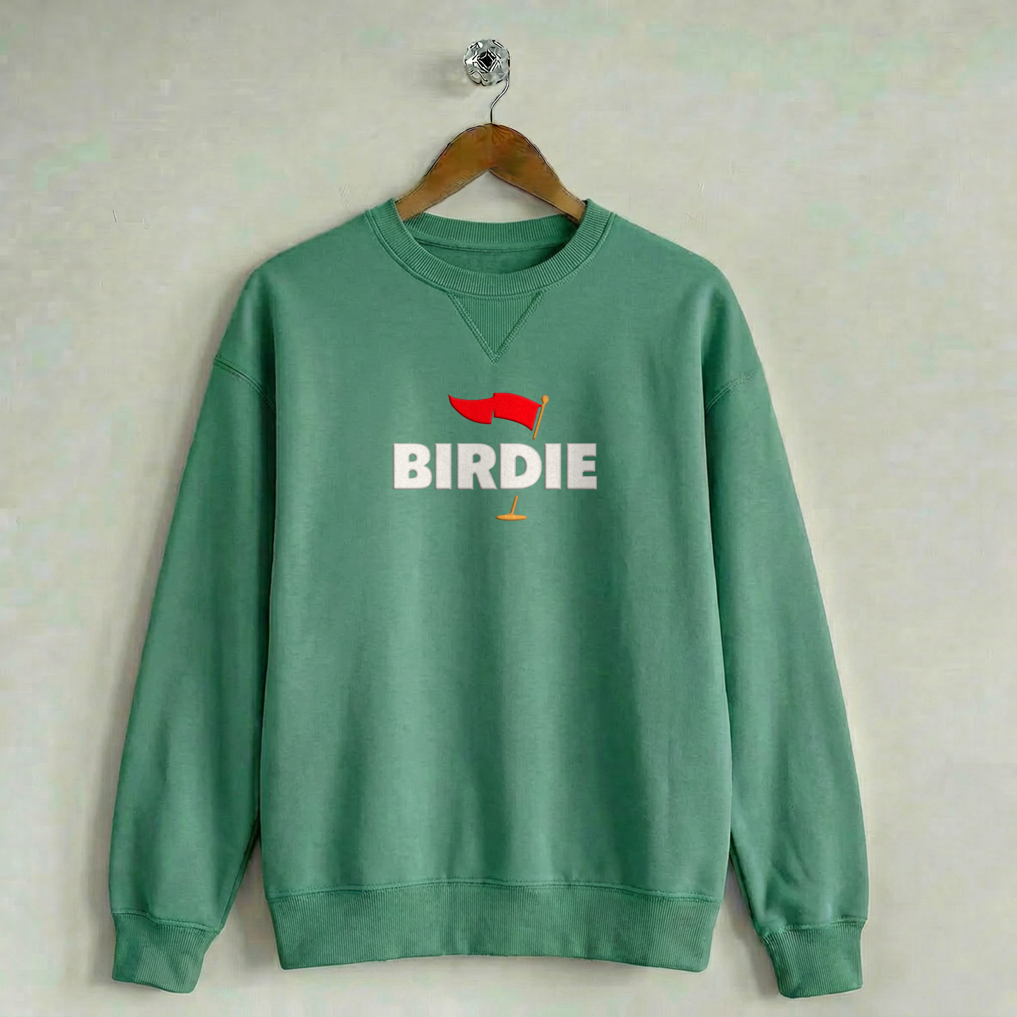 Golf Vintage Crewneck Sweatshirt Birdie Flock Crew