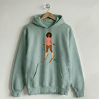 Ski Babes of Pines Peak Vintage Crewneck Sweatshirt Unconventional Green Bubblegum Hoodie