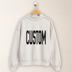 Reversible Custom Mock Neck Sweatshirt