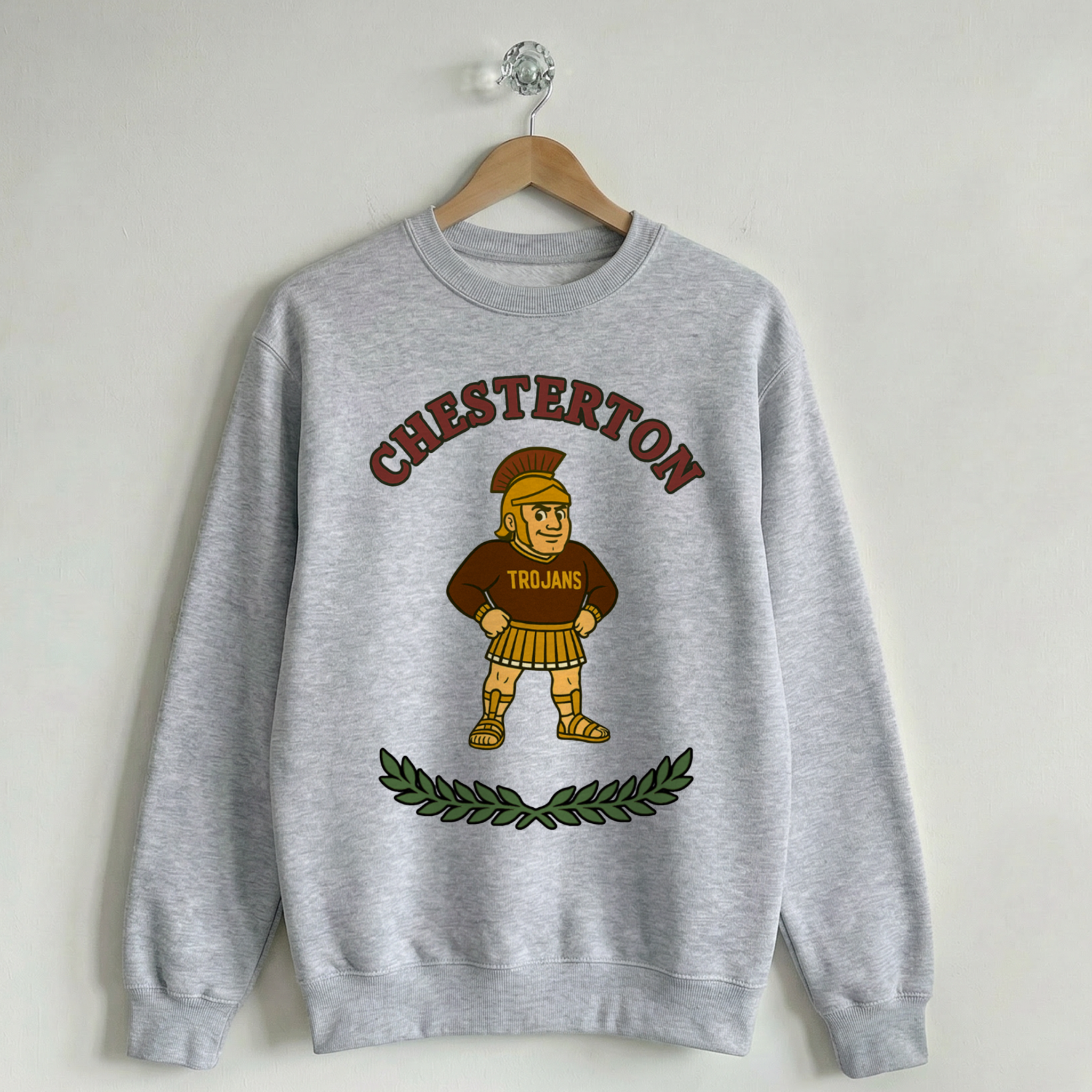 Vintage School Mascot Collection Chesterton Trojans Mascot Crew