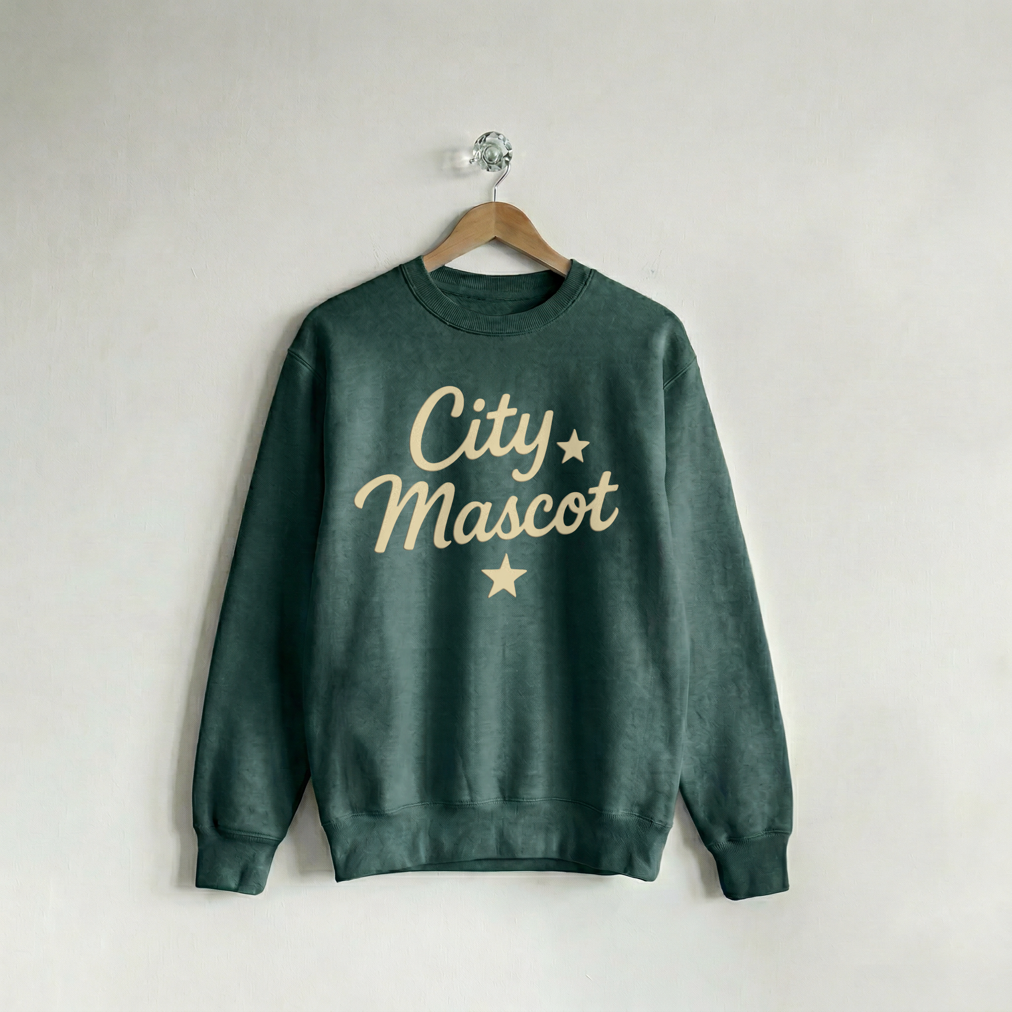 Custom Crew City & Stars Athletic Forest
