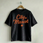 Custom Vintage Graphic Tee City & Stars Midnight
