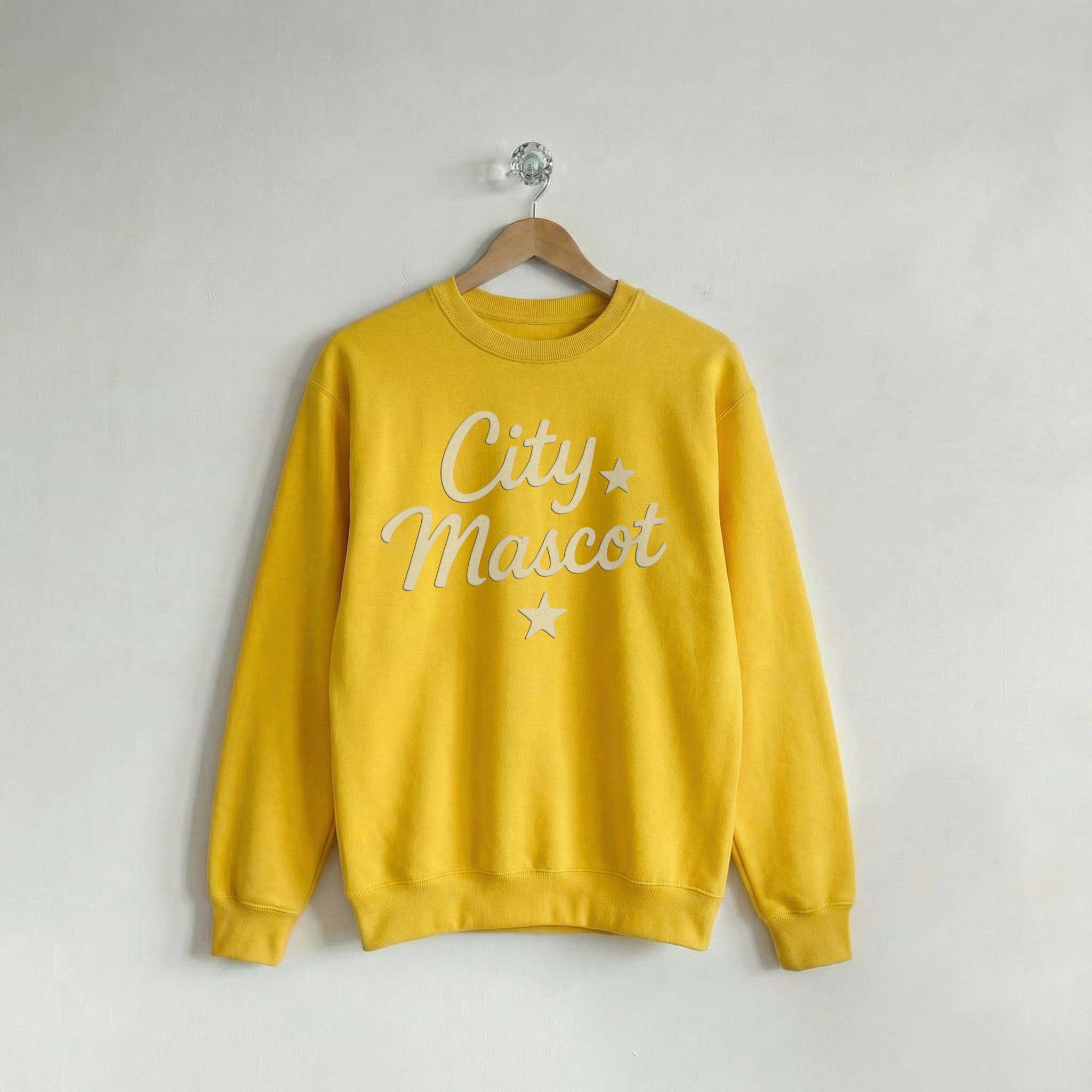 Custom Crew City & Stars Lemon