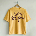 Custom Vintage Graphic Tee City & Stars Lemon