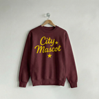 Custom Crew City & Stars Maroon