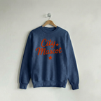 Custom Crew City & Stars Navy