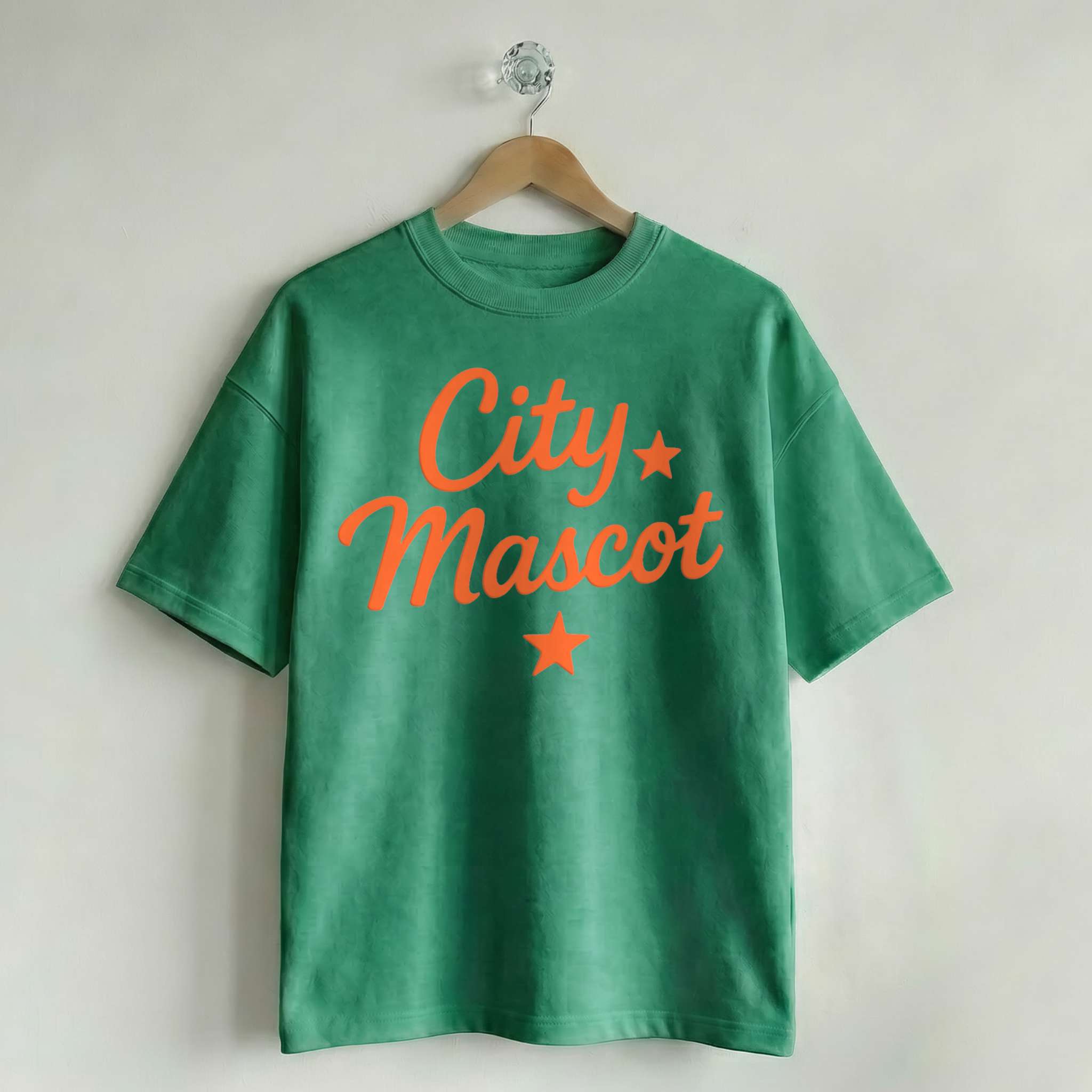 Custom Vintage Graphic Tee City & Stars Turf
