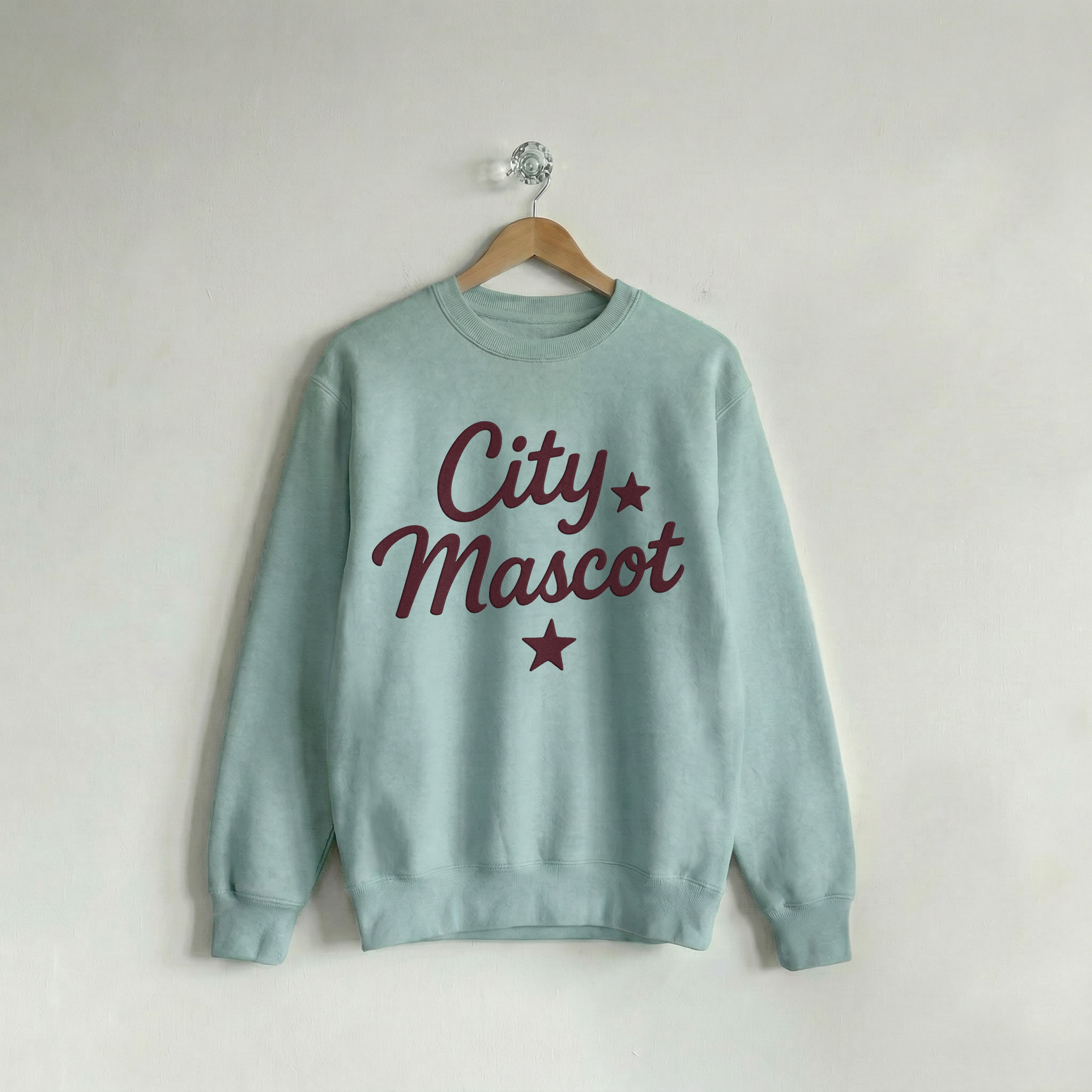 Custom Crew City & Stars Unconventional Green