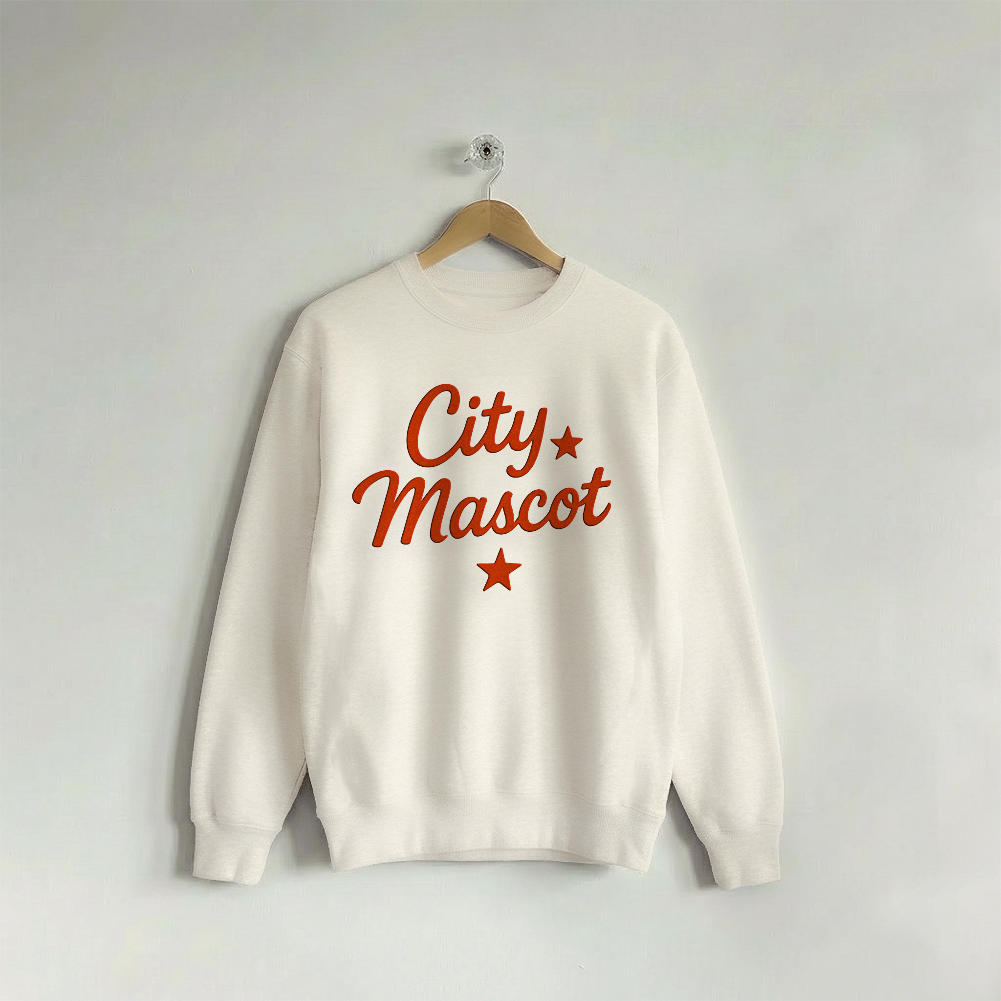 Custom Crew City & Stars White