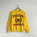Custom Crew Collegiate Lemon