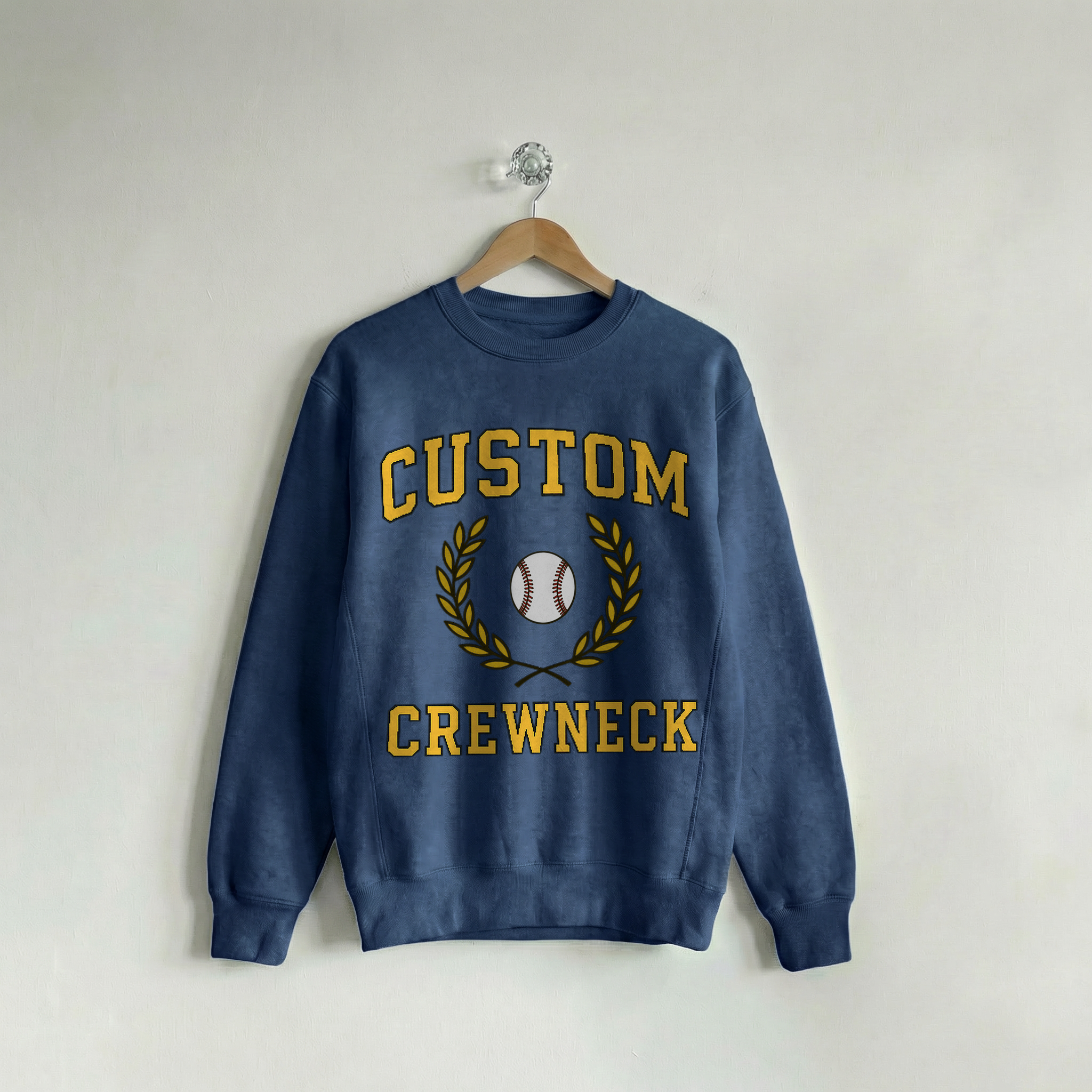 Custom Crew Collegiate Navy