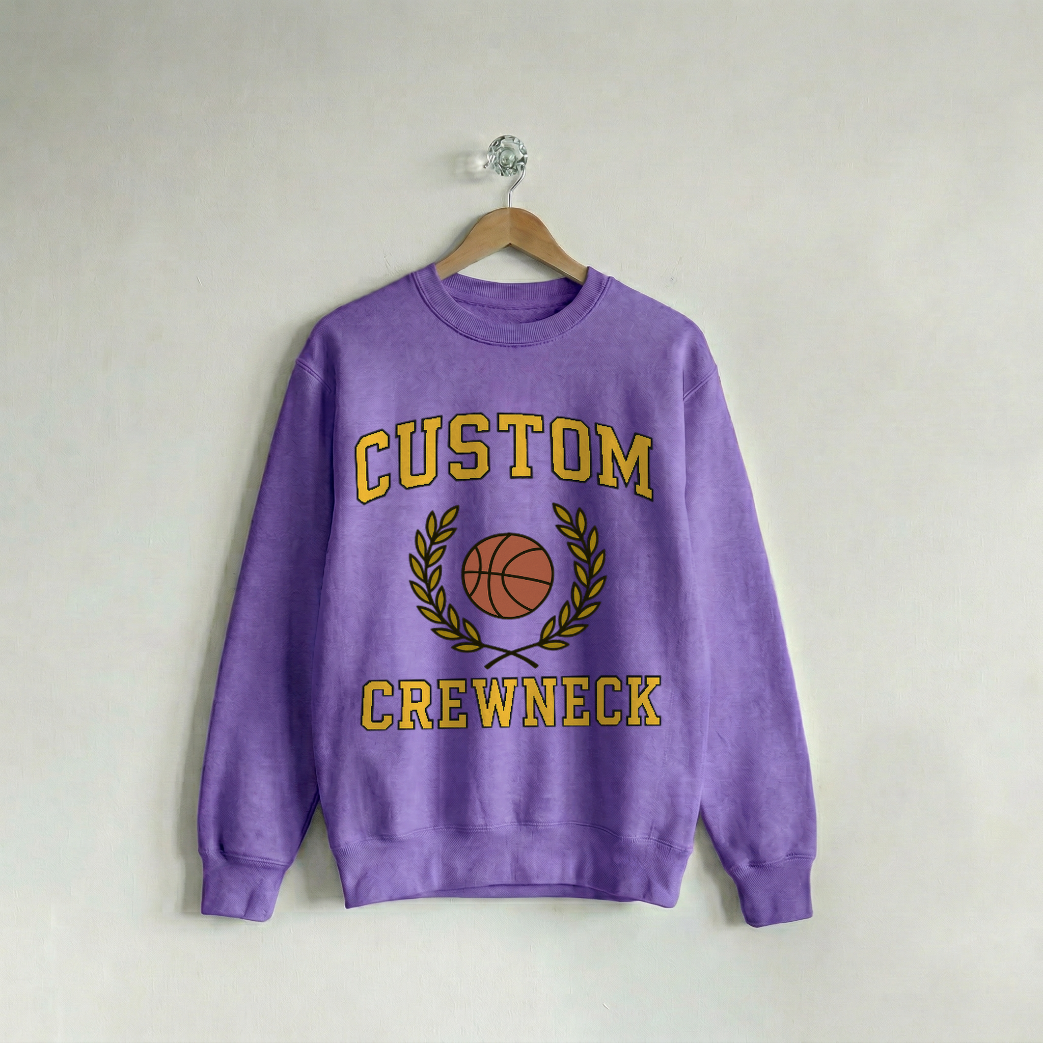 Custom Crew Collegiate Purple