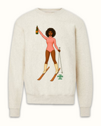 Ski Babes Crew Did Somebody Say Champagne Crew Oatmeal