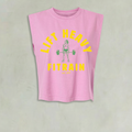 Fitrain Done & Done Crop Tank Bubblegum