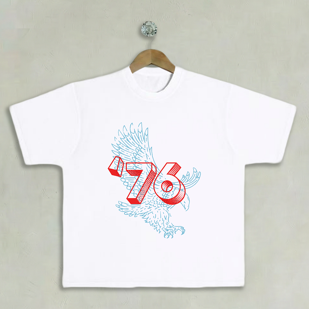 American Eagle Boxy T-Shirts '76 Eagle