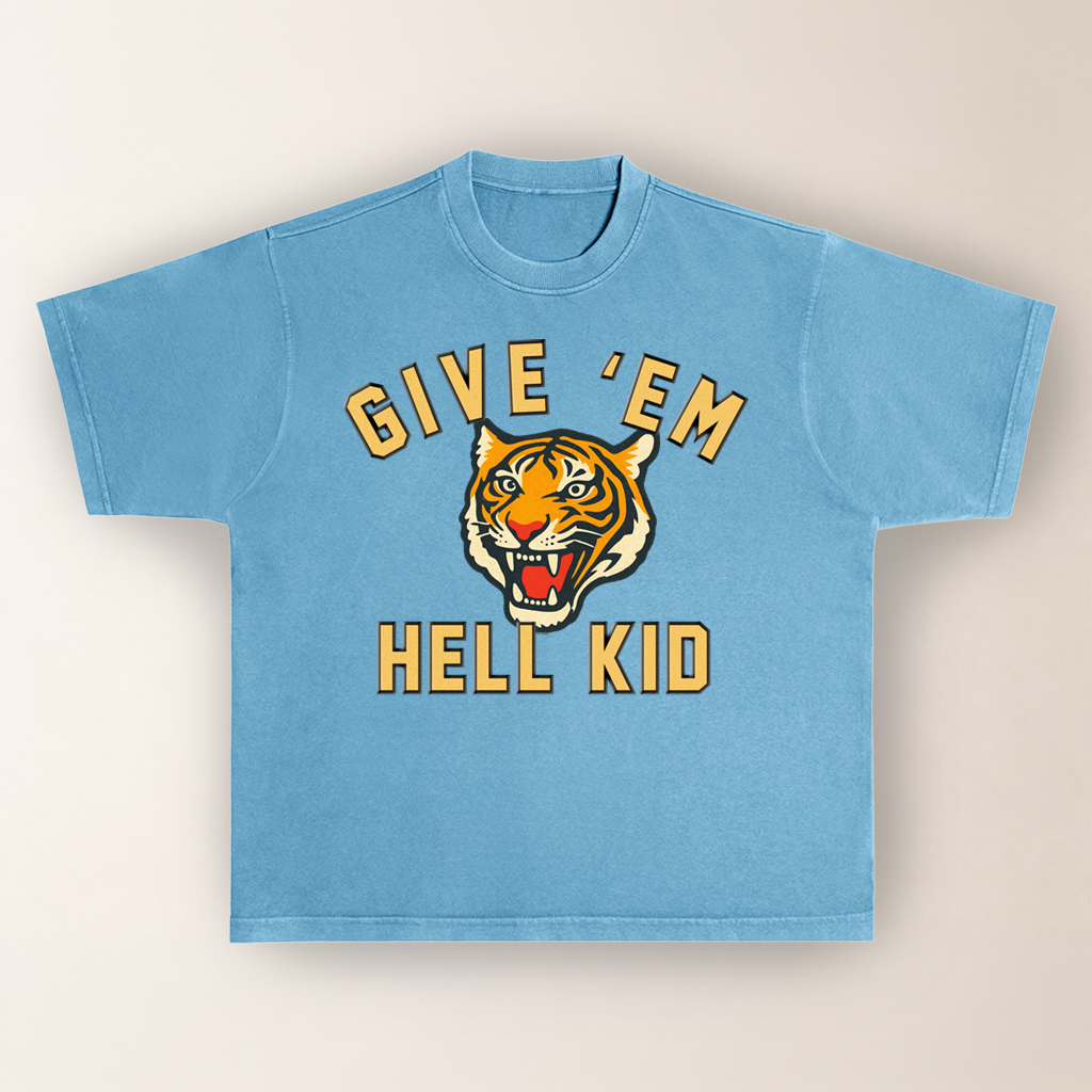 Pep Talk "Give 'Em Hell Kid" Crew Tee