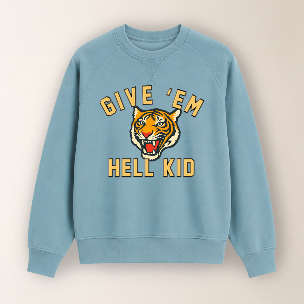 Pep Talk "Give 'Em Hell Kid" Crew Crew
