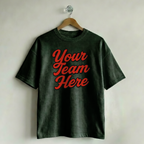 Custom Vintage Graphic Tee Heritage Athletic Forest