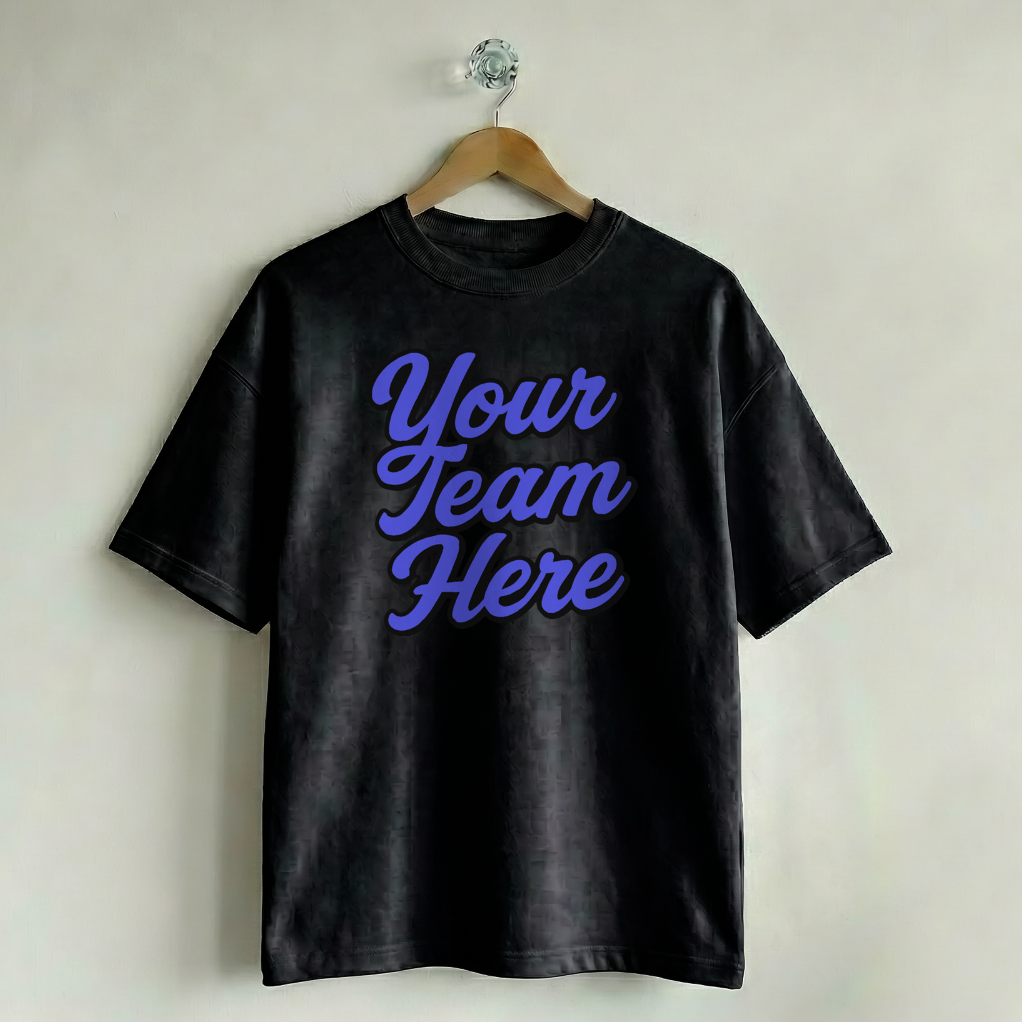 Custom Vintage Graphic Tee Heritage Midnight