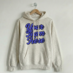 Custom Vintage Hoodie Sweatshirt Heritage Creamy Ash