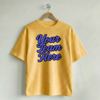 Custom Vintage Graphic Tee Heritage Lemon