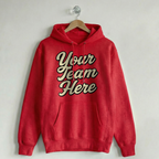 Custom Vintage Hoodie Sweatshirt Heritage Nantucket Red