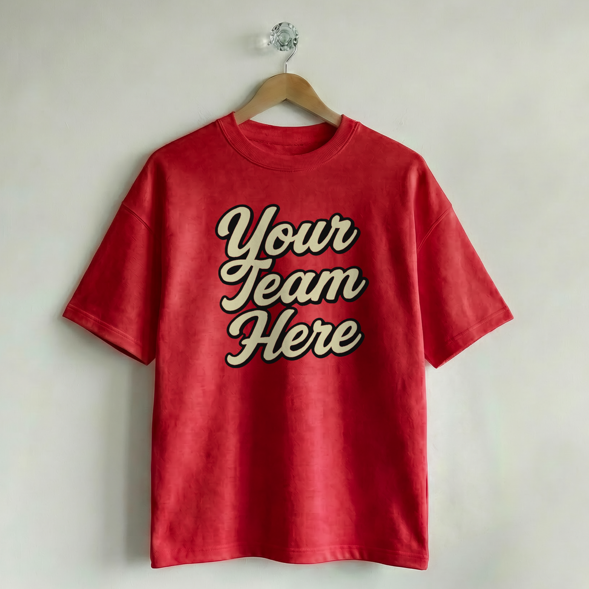 Custom Vintage Graphic Tee Heritage Nantucket Red