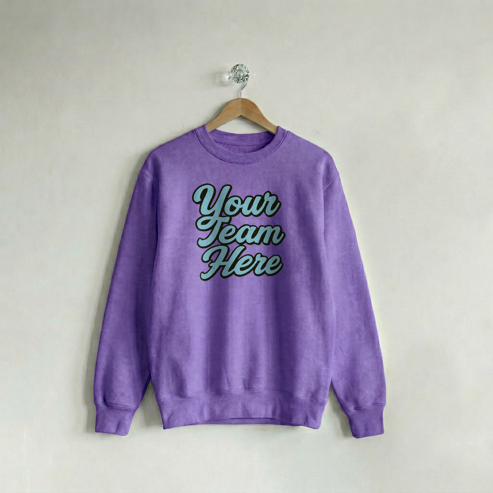 Custom Crew Heritage Purple