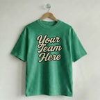 Custom Vintage Graphic Tee Heritage Turf