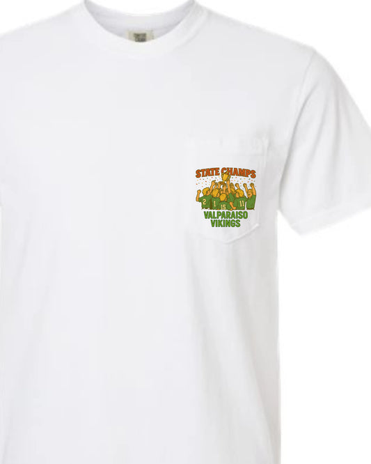 Valpo State Champ Pocket Tee