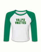 Valparaiso Vikettes Jersey Crewneck Sweatshirt Hoodie Tee Vikettes Jersey Crop