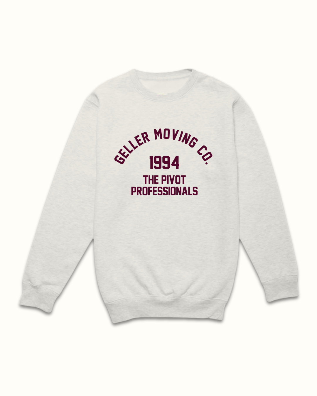 Friends Jersey Letter Crew Series