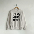 Custom Crew Jersey Arched Creamy Ash