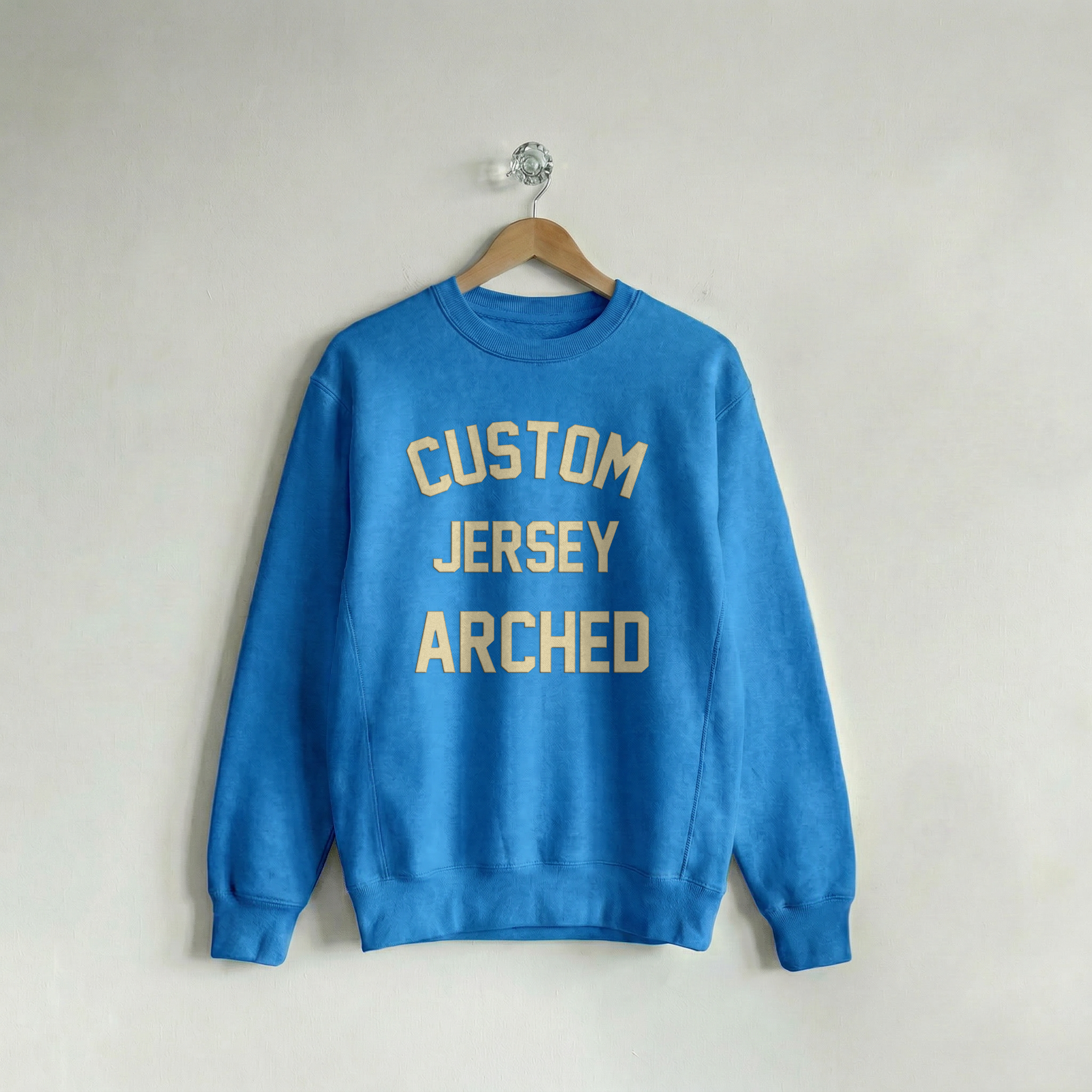 Custom Crew Jersey Arched Royal