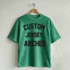 Custom Vintage Graphic Tee Jersey Arched Turf
