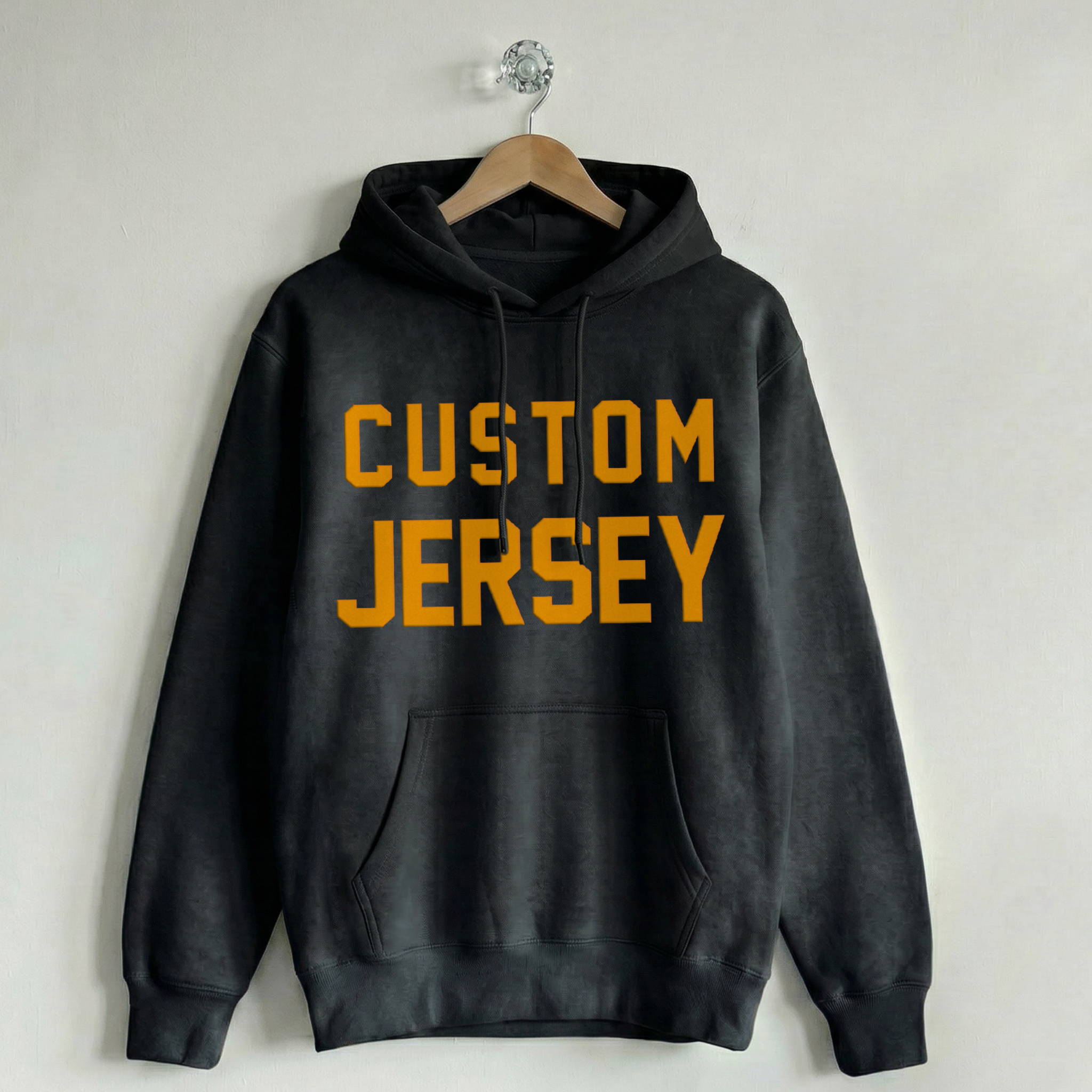 Custom Vintage Hoodie Sweatshirt Jersey Midnight