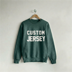 Custom Crew Jersey Athletic Forest