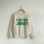 Custom Crew Jersey Creamy Ash