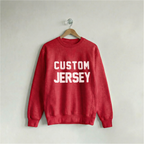 Custom Crew Jersey Nantucket Red