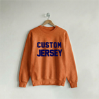 Custom Crew Jersey Orange