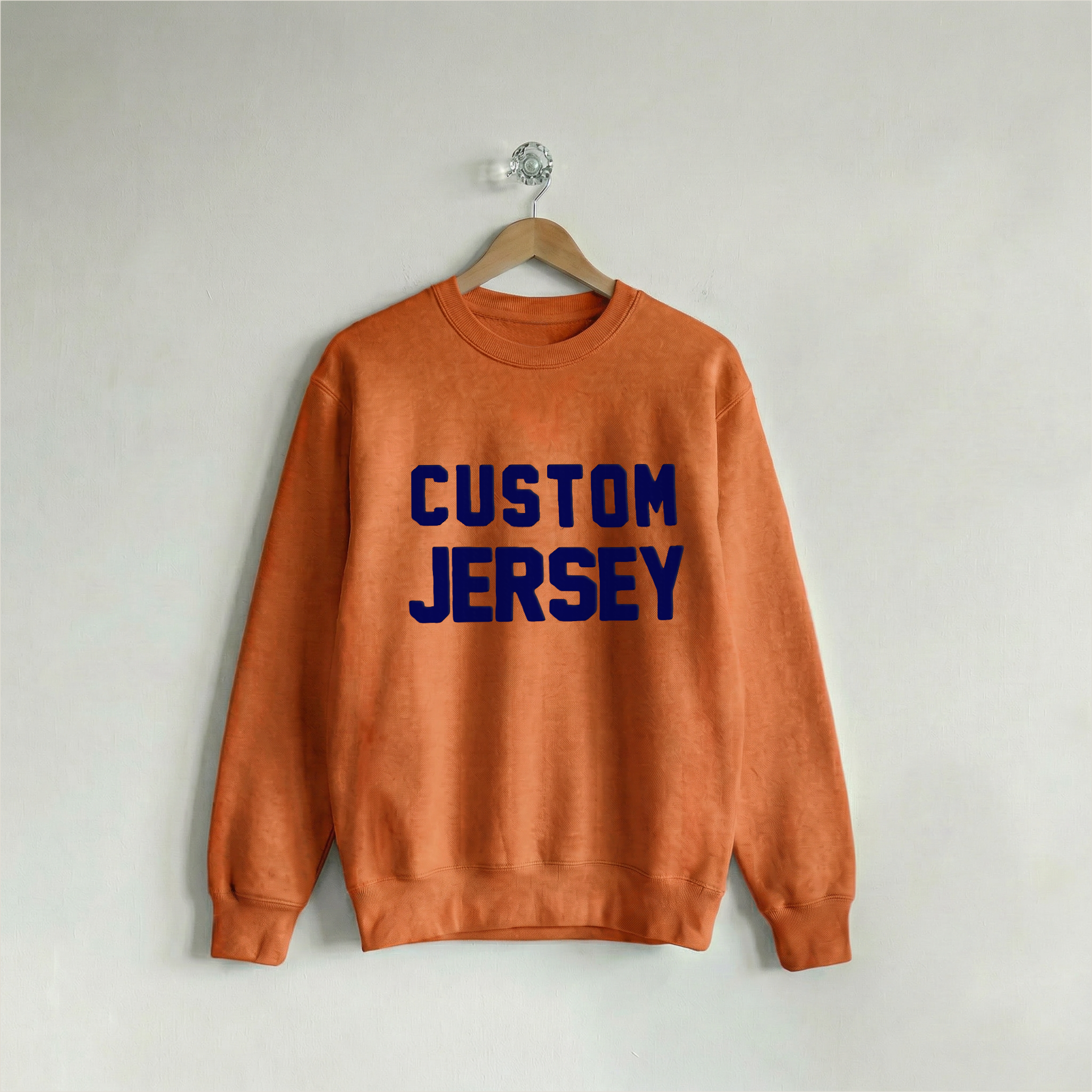 Custom Crew Jersey Orange