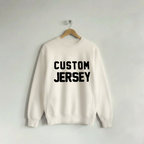 Custom Crew Jersey White